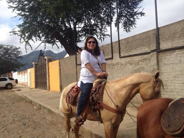  Horseback riding 